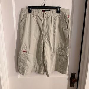 Eco  Unlimited Men’s Cargo Shorts in Light Khaki Size 36 #Skater